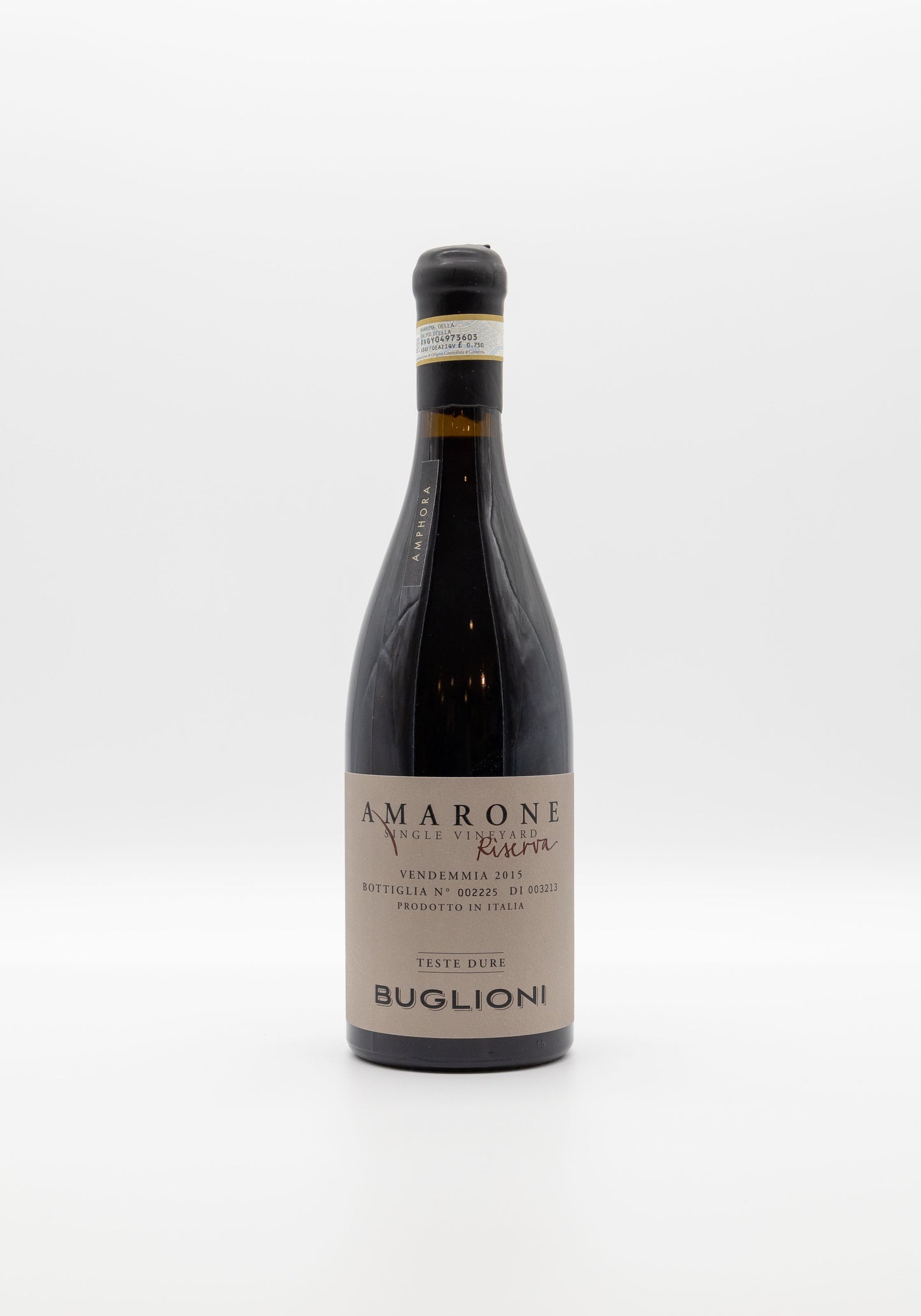 Amarone della Valpolicella Teste Dure Riserva DOCG 2015 Buglioni Veneto