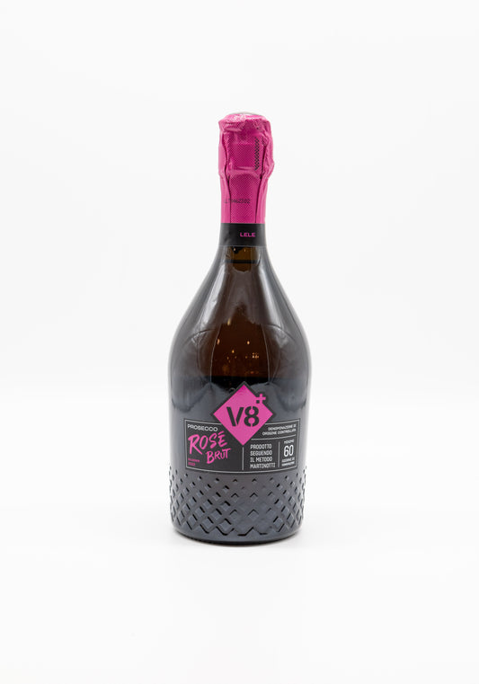 Lele V8+ Prosecco Rosé Brut Millesimato 2022 Leone Alato