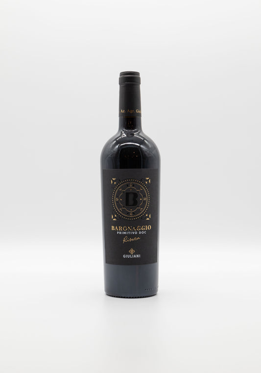 Baronaggio Bio Primitivo Doc Riserva 2017 Giuliani Puglia