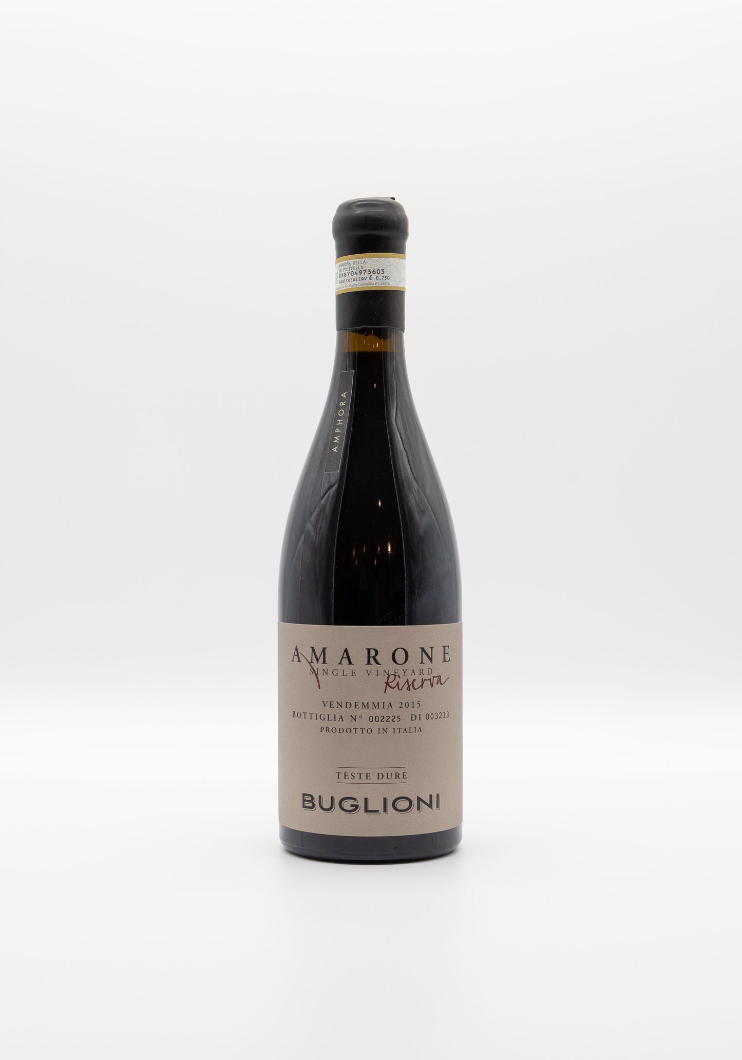 Amarone della Valpolicella Teste Dure Riserva DOCG 2015 Buglioni Veneto