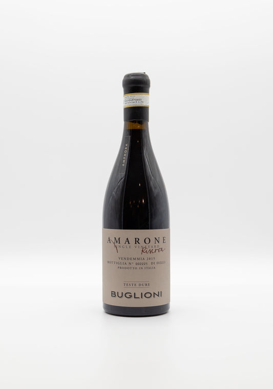 Amarone della Valpolicella Teste Dure Riserva DOCG 2015 Buglioni Veneto