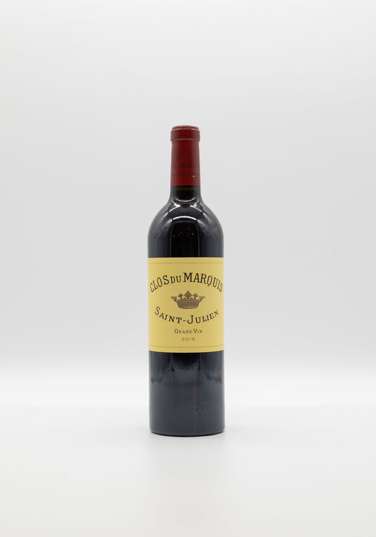 Clos Du Marquis Bordeaux Grand Vin 2018 Domaines Delon Château Leoville France