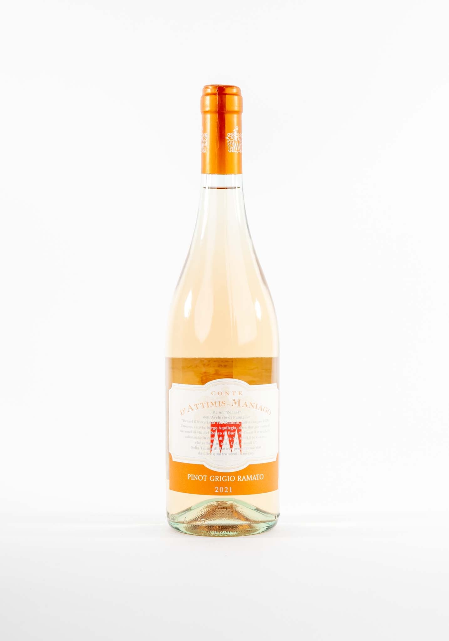 Pinot Grigio rosé Ramato Fruili DOC 2021 Conte D'Attimis - Maniago