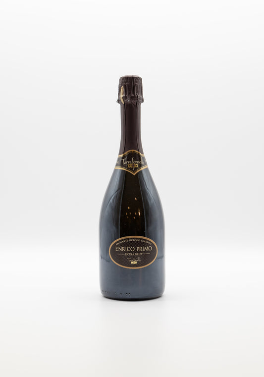 Enrico Primo Chardonnay Metodo Classico Extra Brut Torre Fornello Piacenza